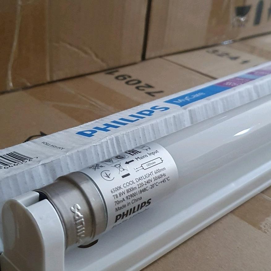 Kap TL LED PHILIPS + Ecofit Led 16w 18w 16 Watt 18 Watt Putih 6500k PHILIPS 120CM 1200MM