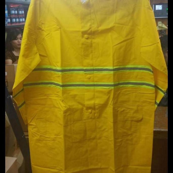 JAS HUJAN / MANTEL HUJAN KUNING SAFE-T