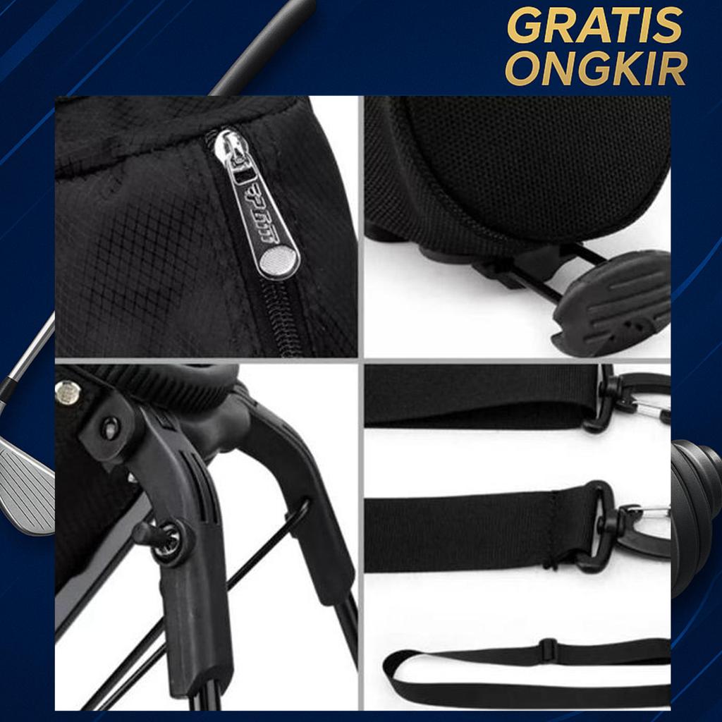 Pgm Golf Stand Driving Bag Lightweight - Tas Driving Golf Berkaki