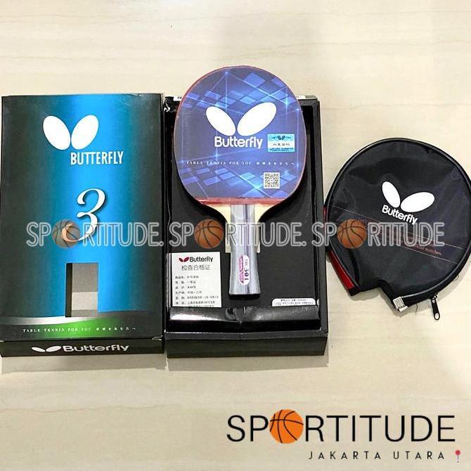BEBAS ONGKIR - Bet Pingpong Bat Tenis Meja Bat Pingpong Butterfly TBC 301 ORIGINAL