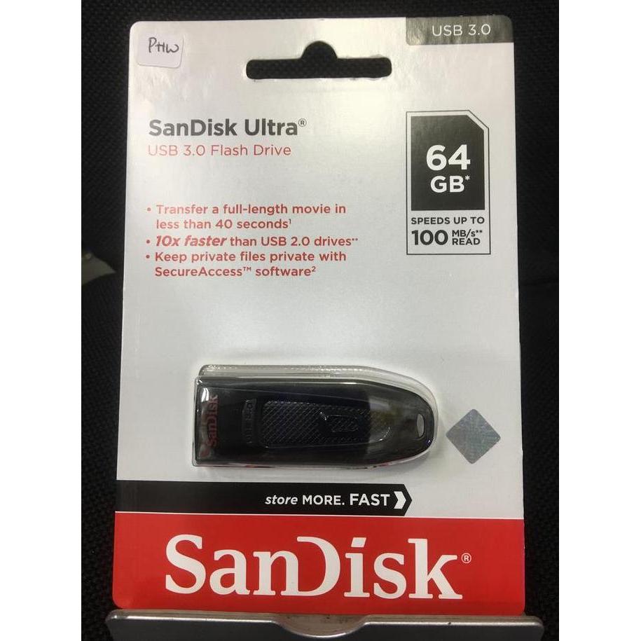 Sandisk Ultra Flashdisk 3.0 64GB