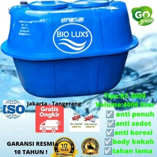 septictank, septictank biotech, biofil, bioluxs 4000 liter