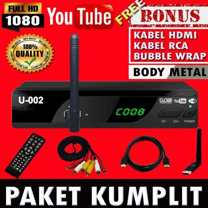 DVB T2 DVB-T2 SET TOP BOX SET BOX TV DIGITAL SETOP BOX ALAT PENANGKAP SIARAN DIGITAL
