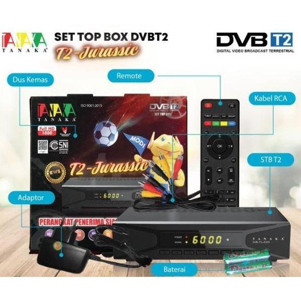 Set Top Box Tanaka STB T2 DVB DIGITAL TV