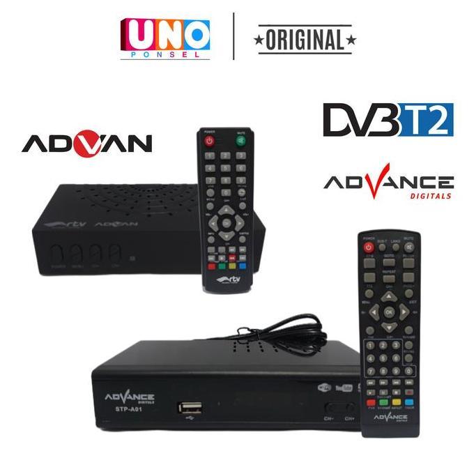 Advan Digipro DV3 T2 Digital TV Converter Set Top Box Receiver TV