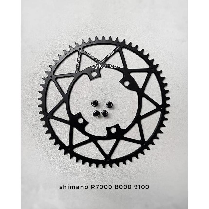 pass quest chainring BCD 110 narrow wide SHIMANO R7000 R8000 R9100