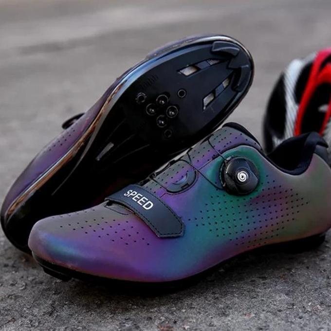 Speed sepatu multi cleat sepeda roadbike mtb shoes cleat sepatu gowes