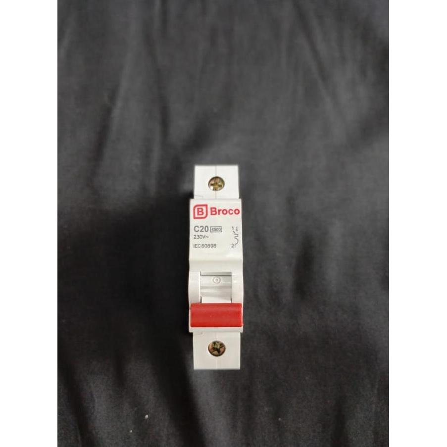 Spesial Broco Mcb C 2Ampere/4Ampere/6Ampere/10Ampere/16Ampere/20Ampere/25Ampere/32Ampere/40Ampere