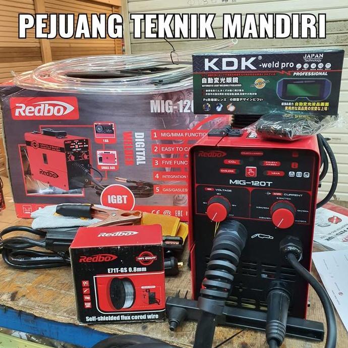 Terjangkau Mesin Las Redbo Mig 120T / Trafo Las Redbo Mig 120 T / Redbo Mig-120T