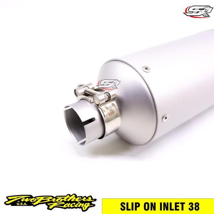 KNALPOT TBR TWO BROTHERS R375 UNIVERSAL INLET 38 Terlaris