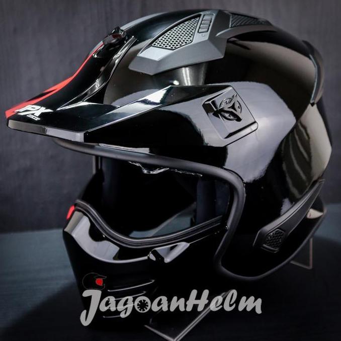 JPX HELM MX726R MX04 | MX726 R CROSSOVER MX 726R - Helmet Motorcycle Terlaris