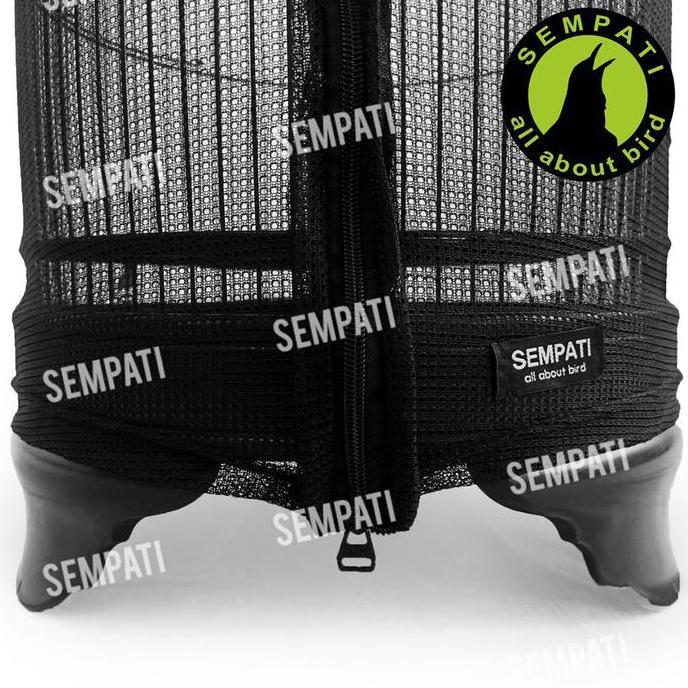 SEMPATI Krodong Lovebird Transparan Ekonomis Sempati Kerodong Krodong Sangkar Kandang Burung Lovebir