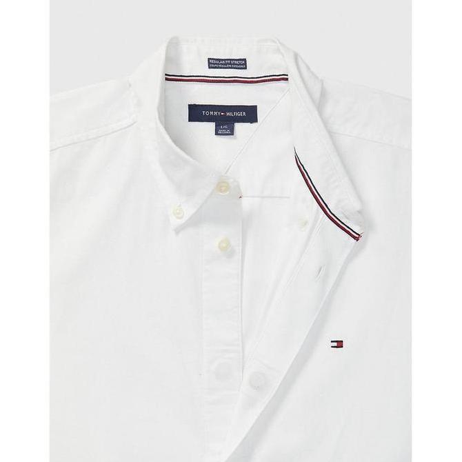 Tommy's Hilfiger Kemeja Polos Lengan Pendek Pria Formal