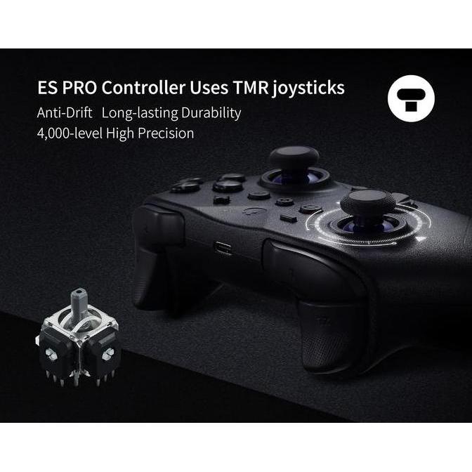 Bassvero - Gulikit ES PRO Wireless Gamepad Controller TMR Hall Effect Trigger - Multi-Platform Andro
