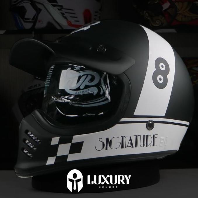 Helm Cakil - Helm Jp Retro Signature - SG03 - Classis Terlaris