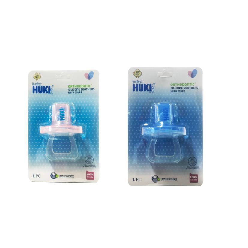 Parafelaa - Huki Series Orthodontic 3In1 Empeng 2In1 - Silicone Nipple Dot Bayi 0-6+ Bulan