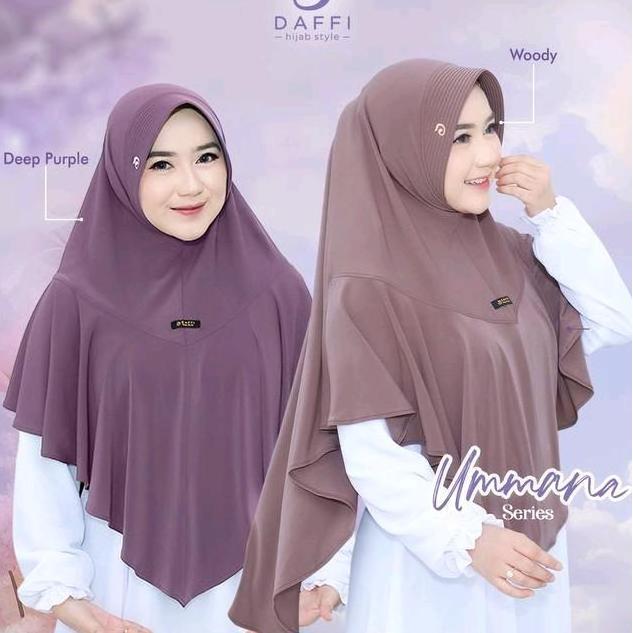 Ummana Daffi Hijab jumbo Syar'i