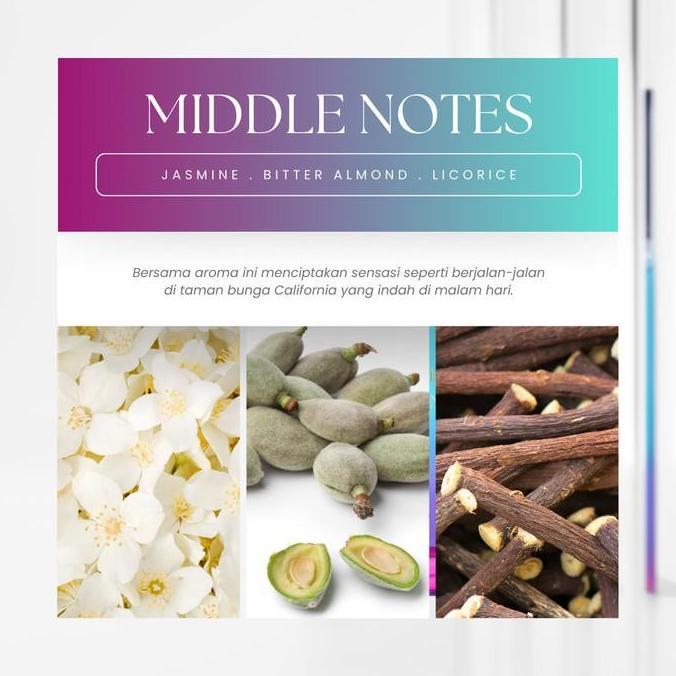 NARSIS California Eau de Parfume - Parfum Pria & Wanita