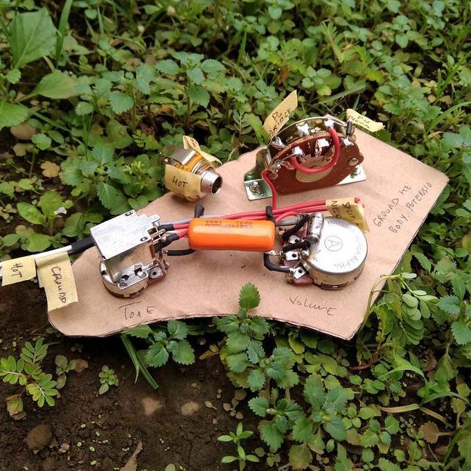 Wiring Gitar HH Ibanez Schecter Cort PRS ESP LTD Jackson Prewiring