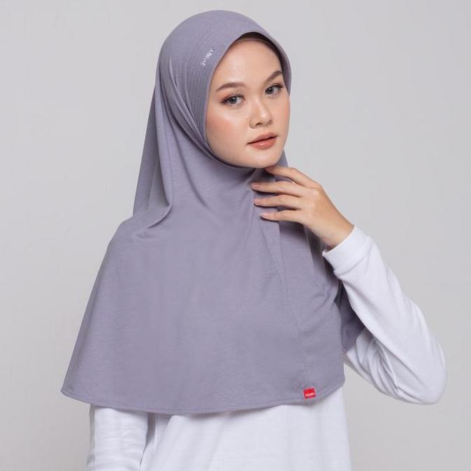 [Basic Sport Hijab] Dauky Kerudung Hijab Olahraga Casual Sport Wanita Syari Nyaman Bergo Riri