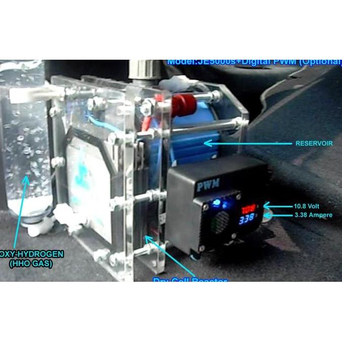 Penghemat bbm mobil HHO (BahanBakarAir) Joko Energy Model: JE5000s+PWM