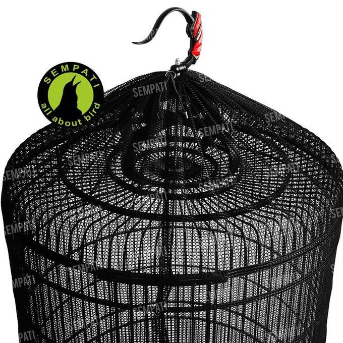 SEMPATI Kerodong Transparan Eco No 1 Krodong Sangkar Kandang Burung Murai Batu Kain Penutup Cover Sa