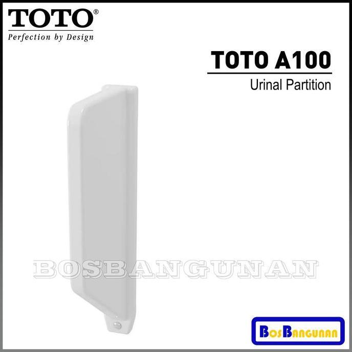 Partisi Urinal TOTO A100 / Urinal Partition TOTO A 100 / Pembatas Urinal Kamar Mandi TOTO ORIGINAL