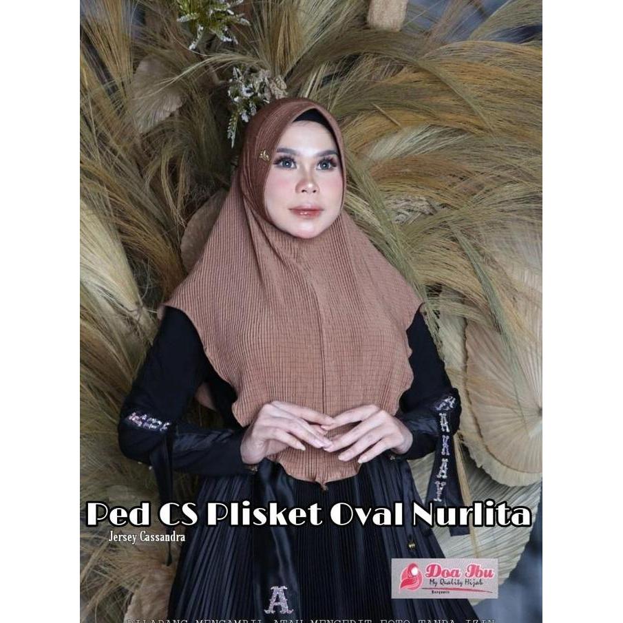 Ped CS Plisket Oval Nurlita Hijab Doa Ibu