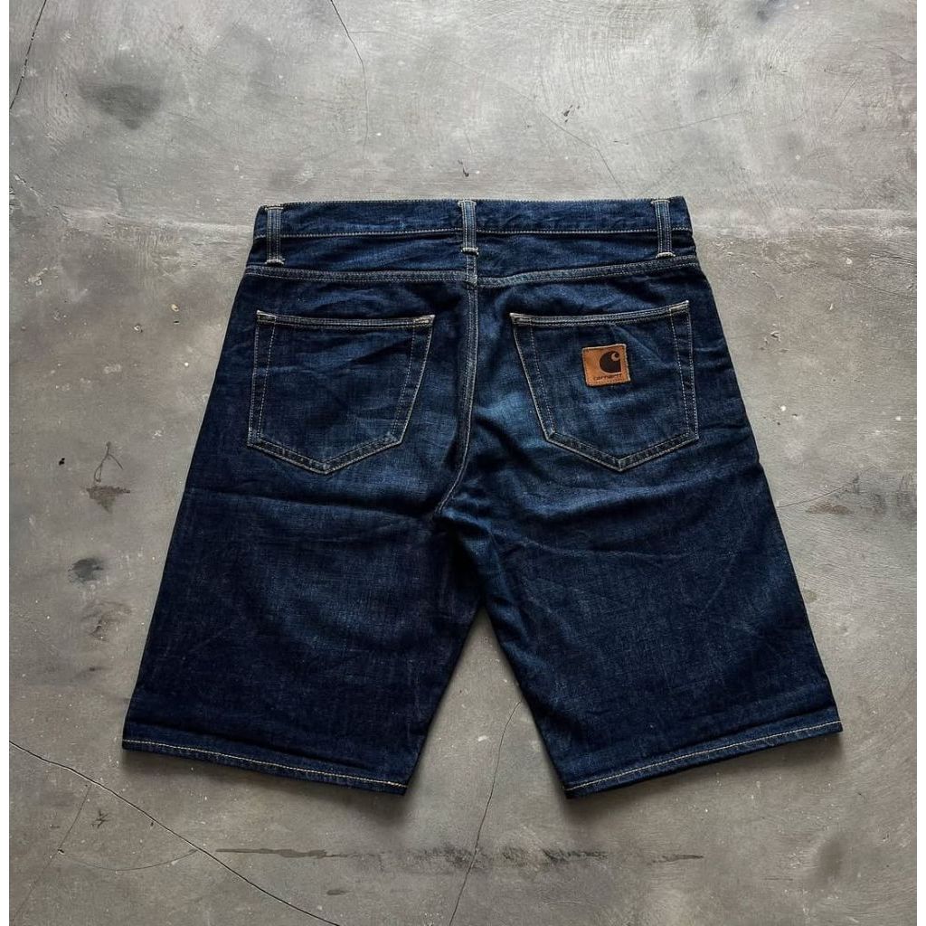 New Celana Jeans Pendek Pria Carhartt Celana Pendek Pria