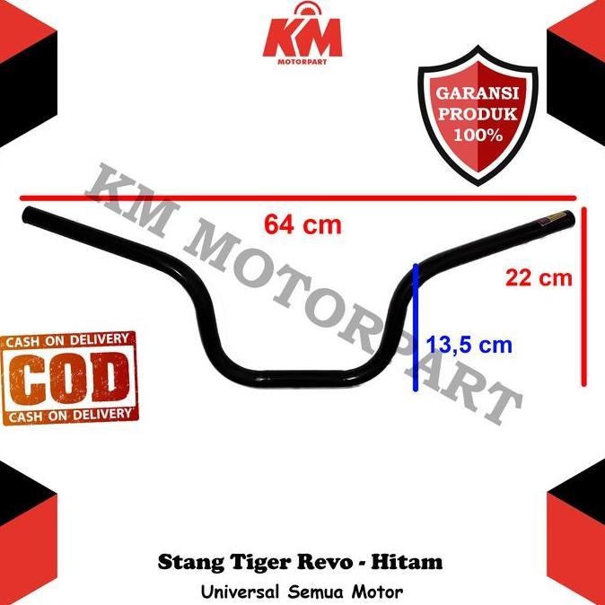 DV201 - Stang Stir Setang Tiger Revo Variasi TigerRevo Universal Racing Panjang 64cm Tinggi 22cm