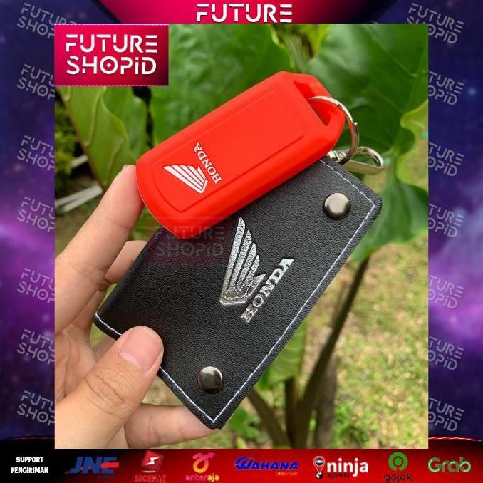 DB159 - Sarung Kondom Keyless + Dompet STNK Vario 160/125 2022/ADV 160/PCX 160