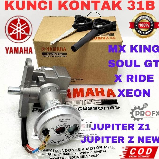 DS352 - KUNCI KONTAK SET 31B YAMAHA JUPITER Z1, MX KING, SOUL GT, X RIDE, XEON, JUPITER Z NEW ROBOT 