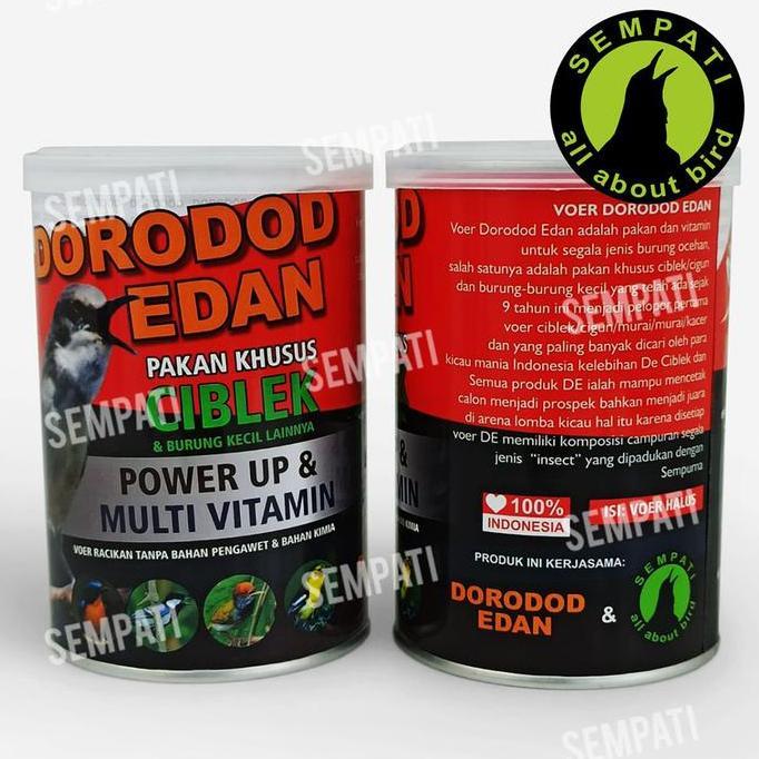 SEMPATI Dorodod Edan Ciblek Voer Halus Pakan Burung Ciblek