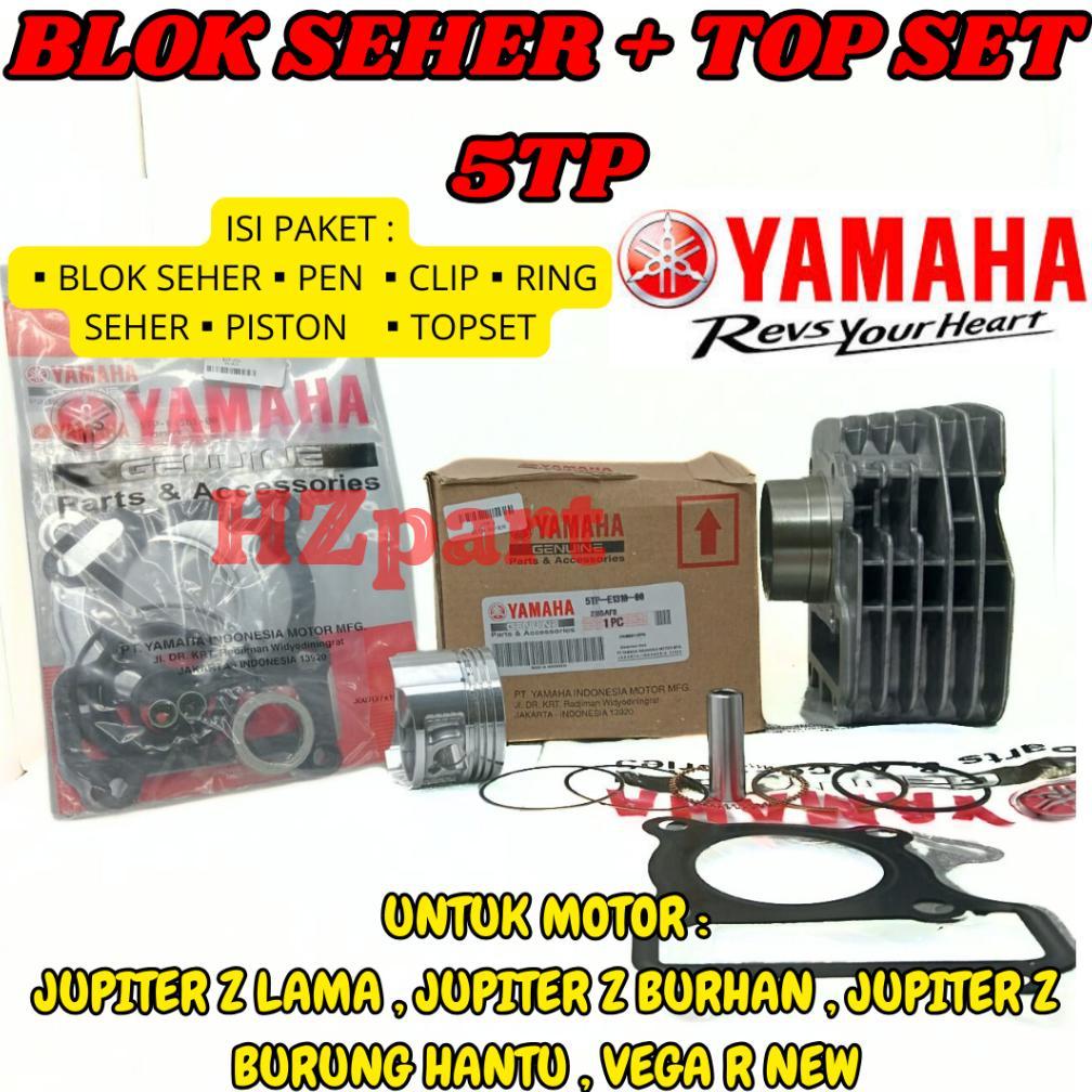 Blok Seher KODE-5TP-E1310-01 Paket Topset Komplit Asli Original YAMAHA Jupiter Z VEGA R New Asli Ori