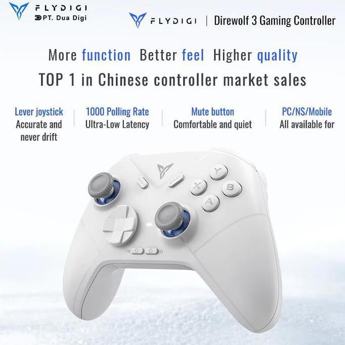 FLYDIGI Direwolf 3 Wireless Gaming Controller PC Switch