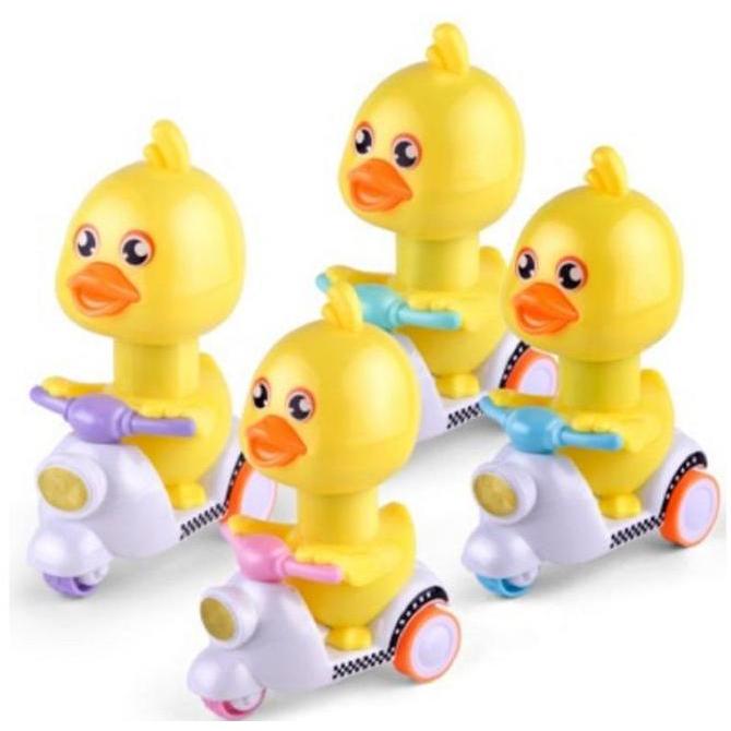 Kirei Gallery - Mainan Bebek motor vespa, Mainan motorl mainan bebek motor untuk anak bayi Plastik T