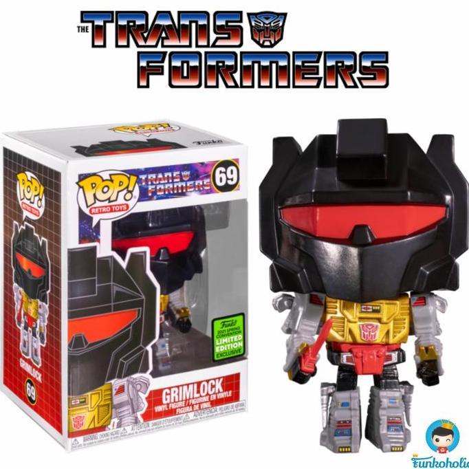 Funko POP Retro Toys The Transformers - Grimlock [ECCC Exclusive] #69