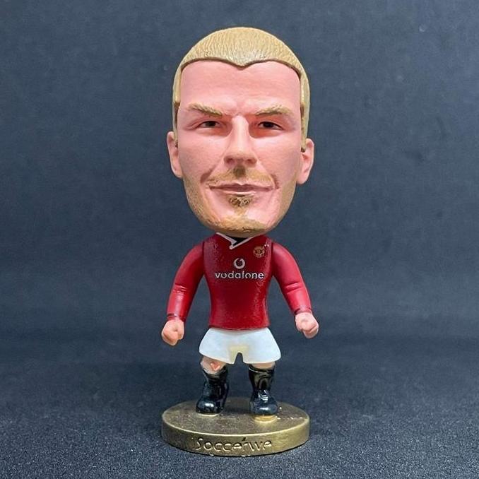 Action figure David Beckham Manchester United 2001 soccerwe
