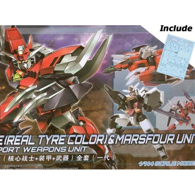 HG Hongli / Daban Model 1:144 Fighter Marsfour ( Core Real Type Unit + Marsfour Unit + Weapons ) + W