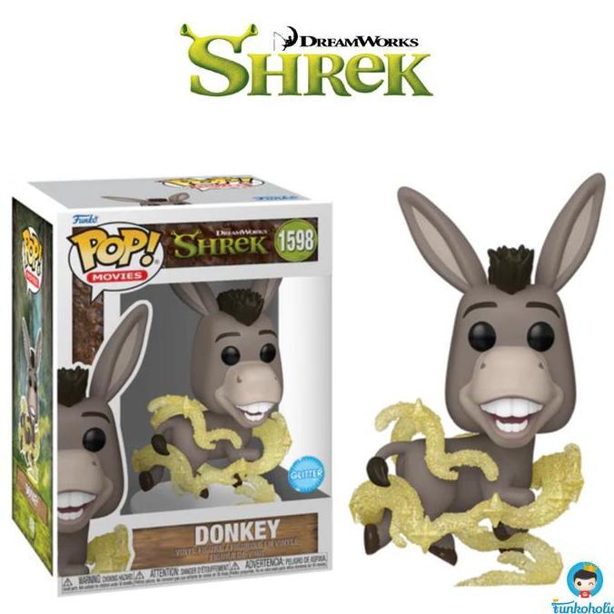 Funko POP! Shrek 30th Anniversary - Donkey (Glitter) #1598