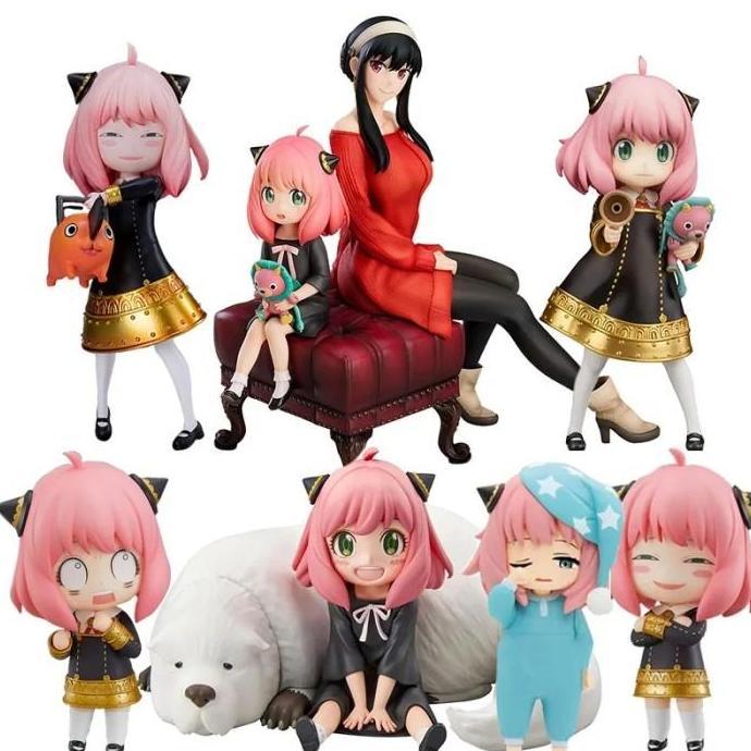SPY X FAMILY ACTION FIGURE ANYA FORGER LOID FORGER YOR FORGER