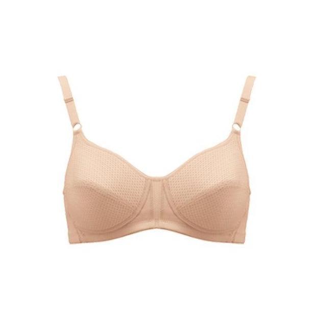 Wacoal Dyna Bra Sport IB 1013 - 3/4 cup - Non Wire - Cut & sew - Coklat