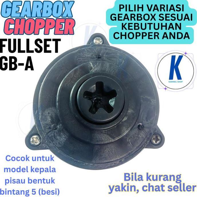 sparepart Gear box Mesin Chopper Blender Chopper Kapsul Quatre 700 ml - 5 Liter