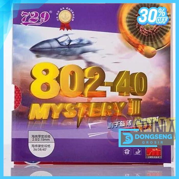 729 FRIENDSHIP 802-40 | KARET BINTIK PENDEK PINGPONG TENIS MEJA TERMURAH