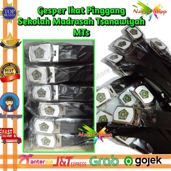 Gesper Ikat Pinggang Anak Sekolah MTs Madrasah Tsanawiyah Ukurn Sedang