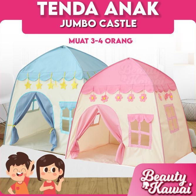 Mainan Tenda Anak Jumbo Tent Playhouse Princess Castle