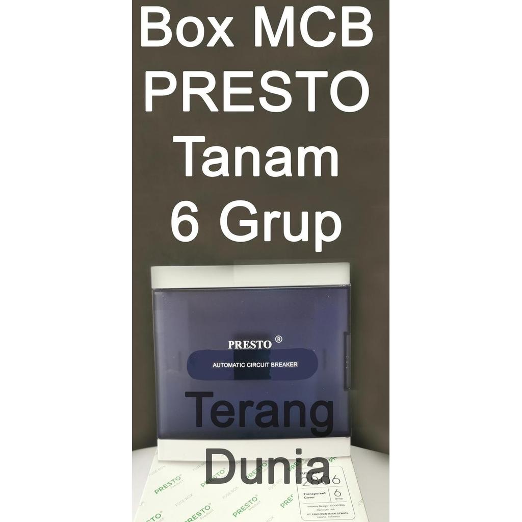Diskon Presto Box Mcb 6 Grup Box Mcb 6Grup Presto Inbow Box Mcb Presto 6 Grup