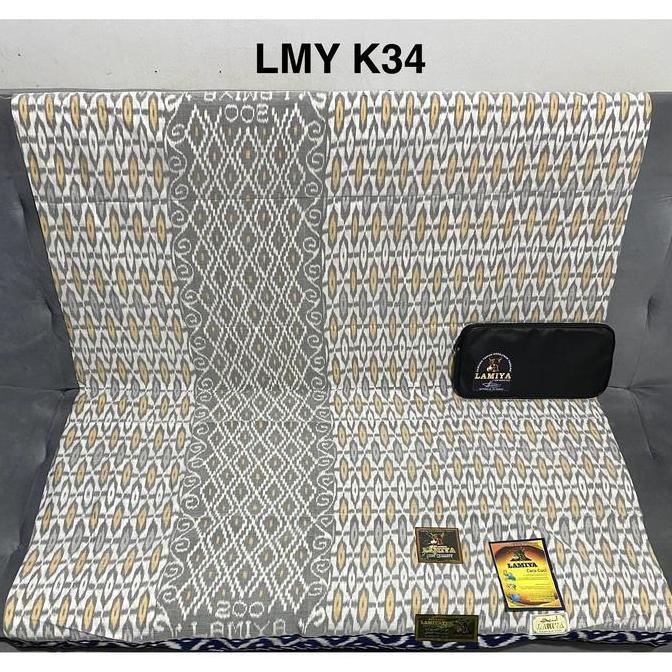 Sarung LAMIYA Jahit Tengah Bahan Mesres 200 dan 140 Terlaris