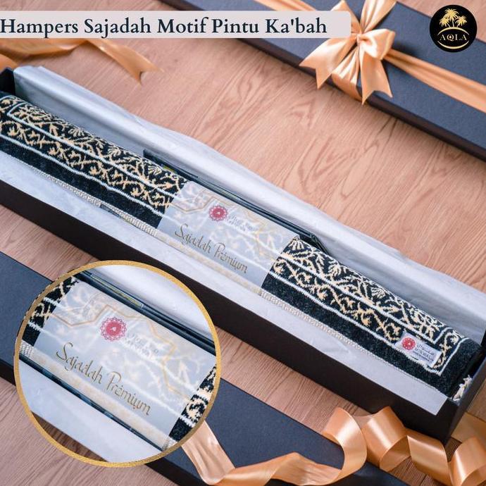 SAJADAH PINTU KABAH ALMINWAL ORIGINAL SAUDI ARABIA / SAJADAH PREMIUM Terlaris
