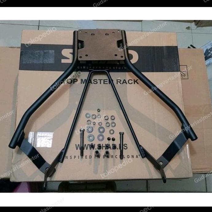 breket box xmax 300/xmax 250 asli merek shad Terlaris